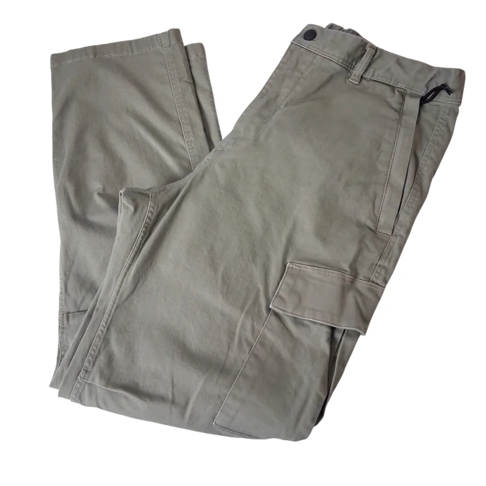 H&M Regular Fit Cargo Pants Mens Size Medium - Green